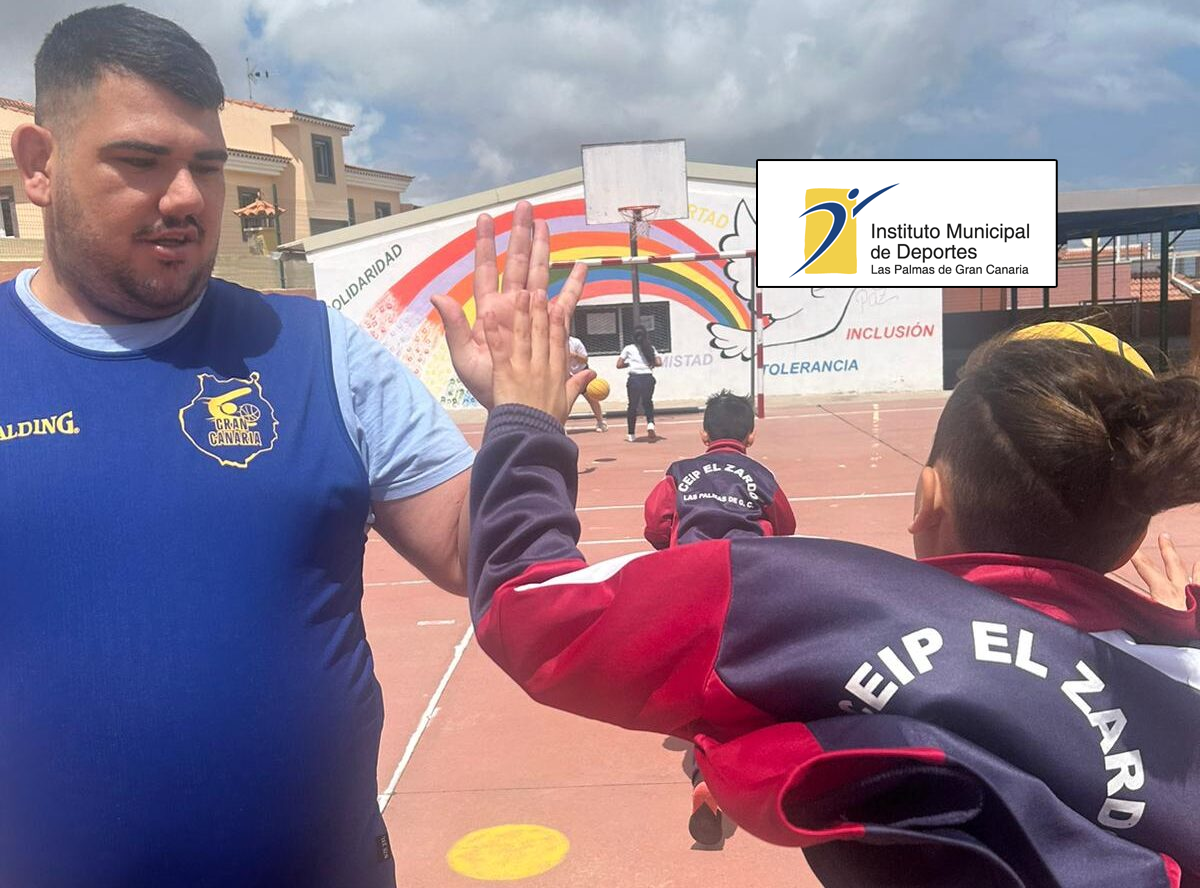 El Proyecto Suma visita el CEIP El Zardo Club Baloncesto Gran Canaria