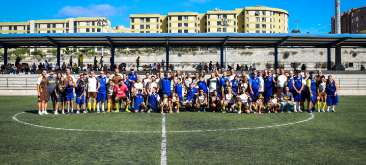 Jornada de confraternización entre miembros del CB Gran Canaria y UD Las Palmas.