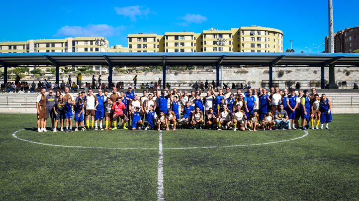 Jornada de confraternización entre miembros del CB Gran Canaria y UD Las Palmas.