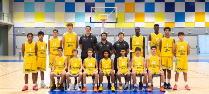 Foto de formación del Tirma Gran Canaria de la Minicopa Endesa 2026