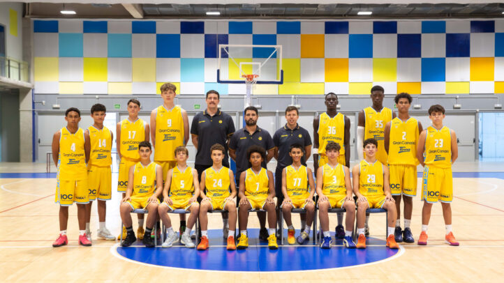 Foto de formación del Tirma Gran Canaria de la Minicopa Endesa 2026