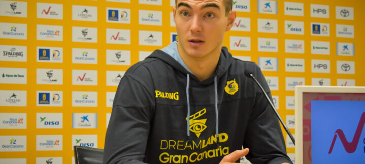 Ziga Samar analiza, en la previa, el encuentro ante Joventut Badalona.