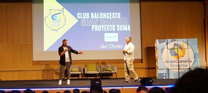 Javi Choren, en la presentación de Gran Canaria Diversa.