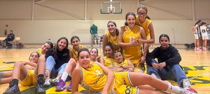 Equipo preinfantil femenino en el curso 25/26.