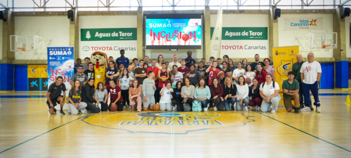 Concentración del Proyecto Suma en Las Palmas de Gran Canaria