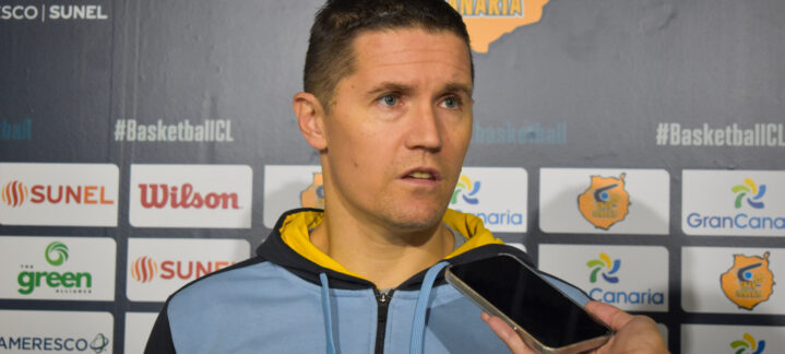 Jaka Lakovic habla en la previa del partido ante SL Benfica.