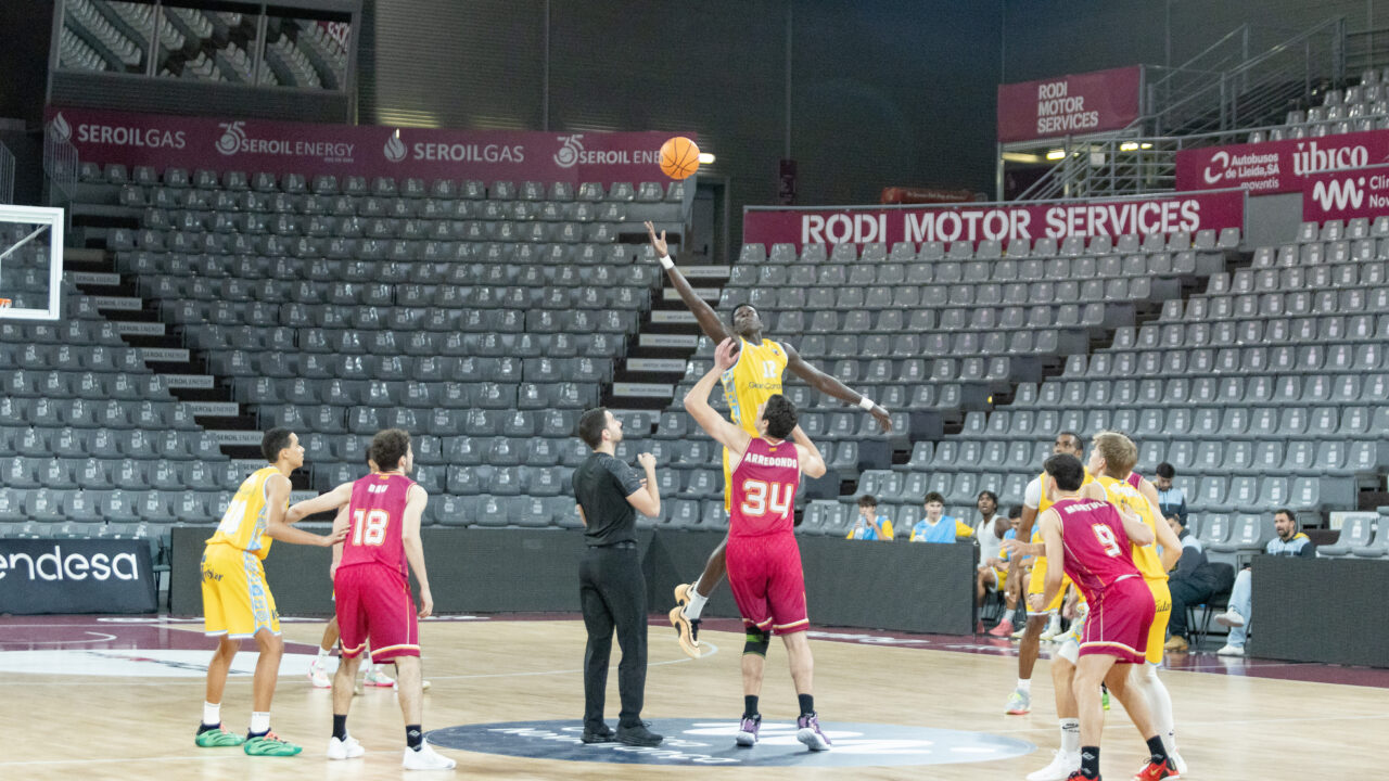 Foto del Gran Canaria U22 ante Amara Lleida.