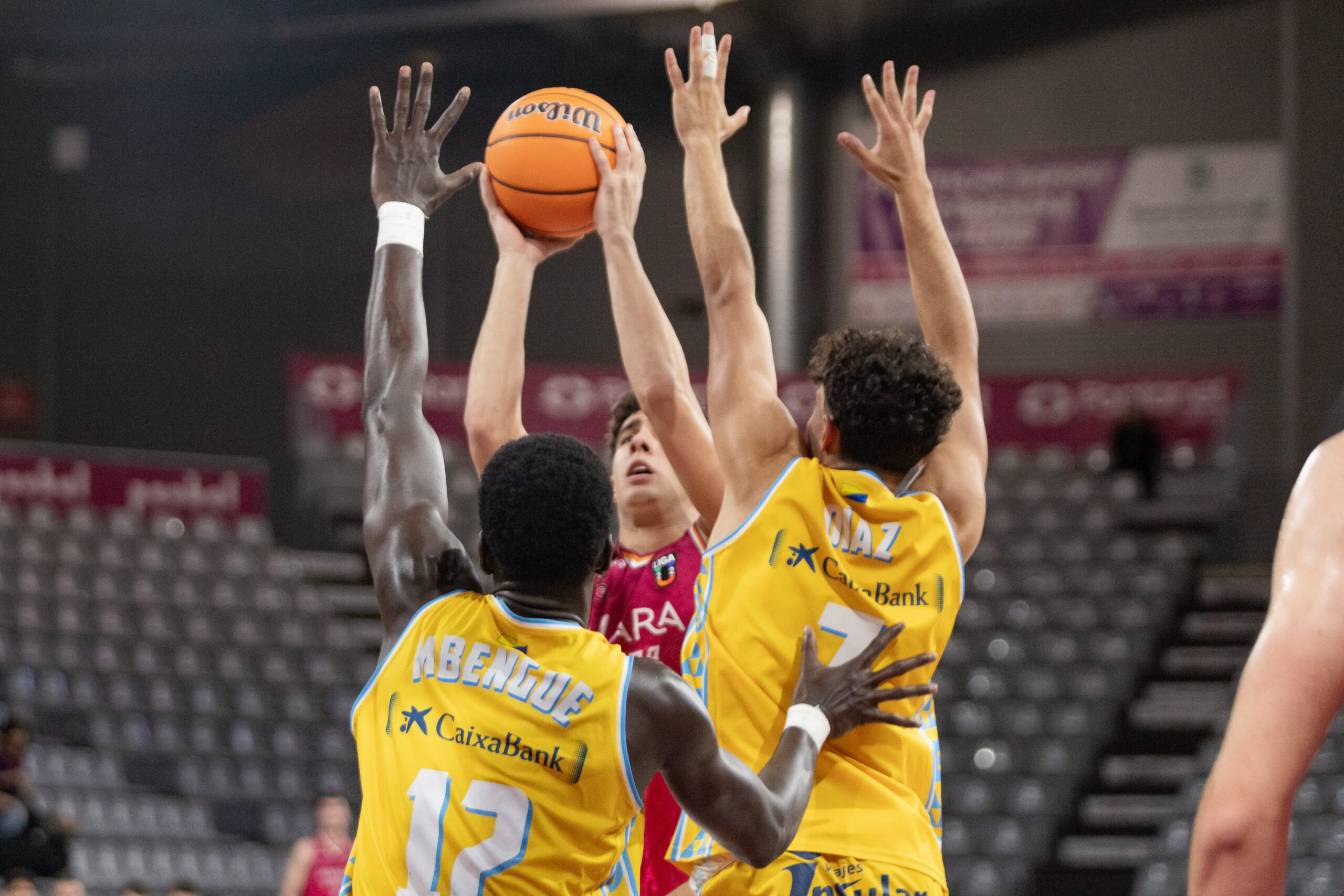 Foto del Gran Canaria U22 ante Amara Lleida.