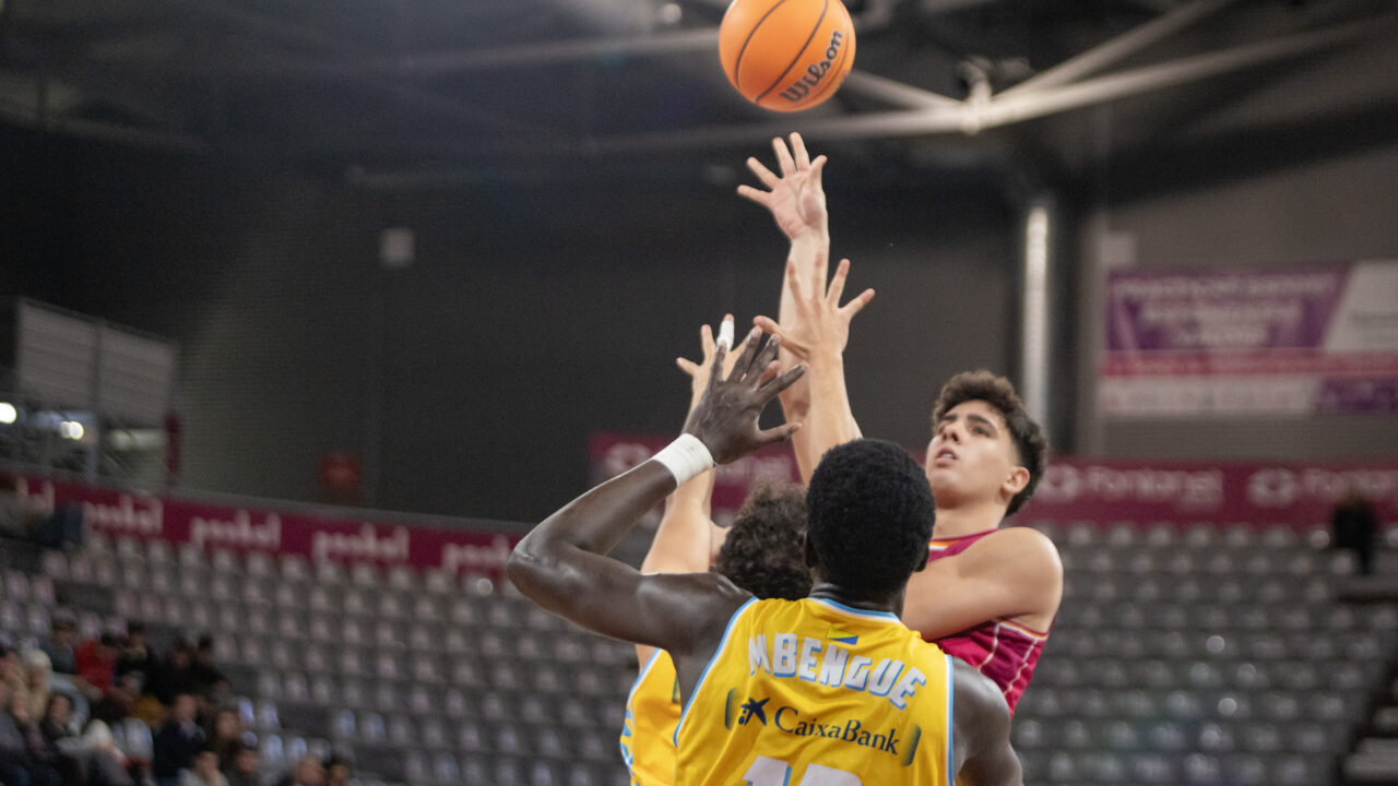Foto del Gran Canaria U22 ante Amara Lleida.