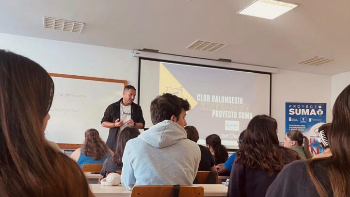 Imagen de Javi Chioren, Director del Proyecto Suma del Club Baloncesto Gran Canaria.