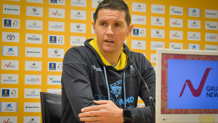 Lakovic, en rueda de prensa.