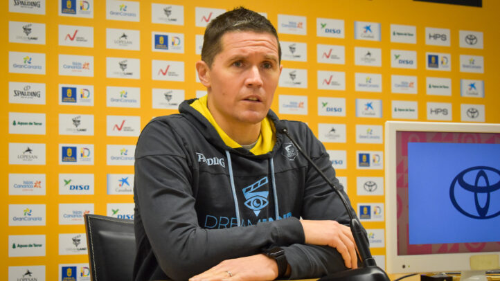 Imagen de Jaka Lakovic en rueda de prensa