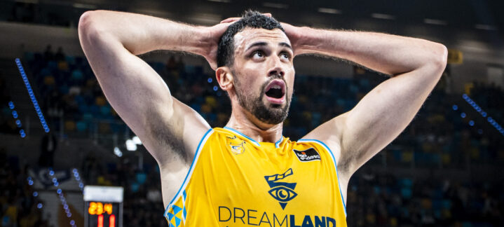 Pierre Pelos, jugador del Dreamland Gran Canaria