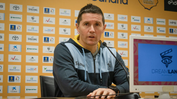 Imagen de Jaka Lakovic en rueda de prensa