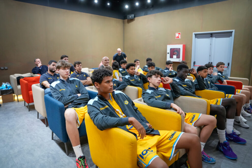 Imagen de cantera del infantil masculino. 