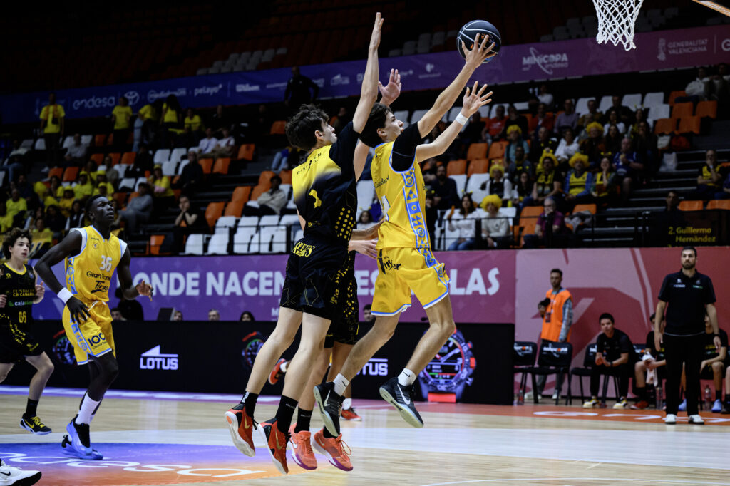 Unai Marqués, en la Minicopa Endesa