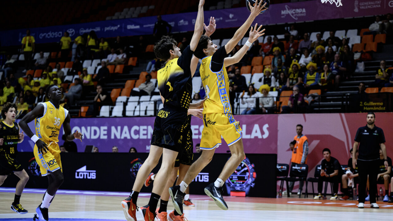 Unai Marqués, en la Minicopa Endesa