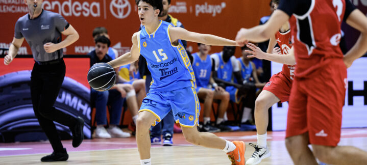 Unai Marqués, en la Minicopa Endesa