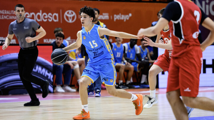 Unai Marqués, en la Minicopa Endesa