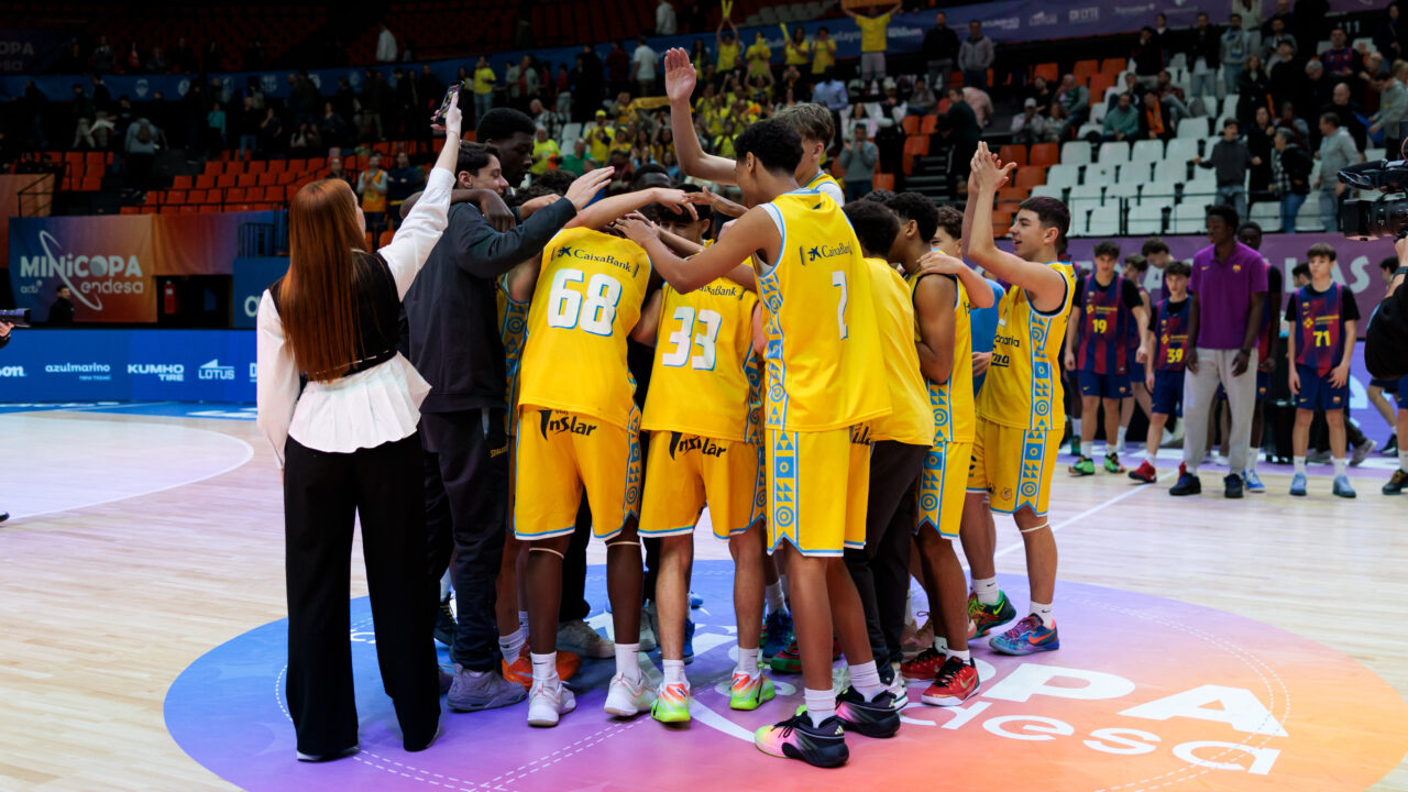 Piña del Tirma Gran Canaria de Minicopa Endesa