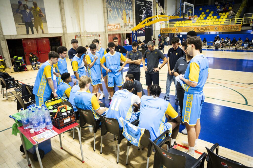 Imagen del partido del U22 ante el Barça.