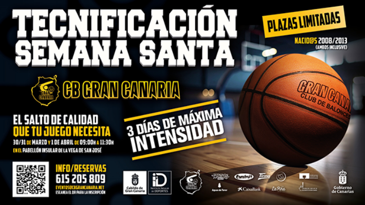 Imagen de cartel de Tecnificación Semana Santa.