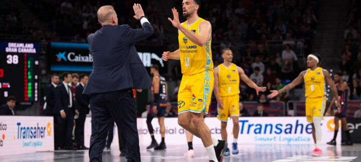 Imagen del partido ante Kosner Baskonia.