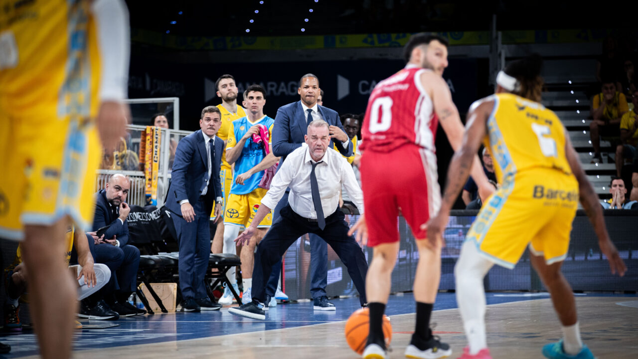 Imagen de Néstor García, entrenador del Dreamland Gran Canaria.