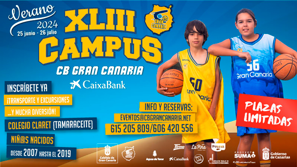 XLIII Campus Club Baloncesto Gran Canaria Caixabank