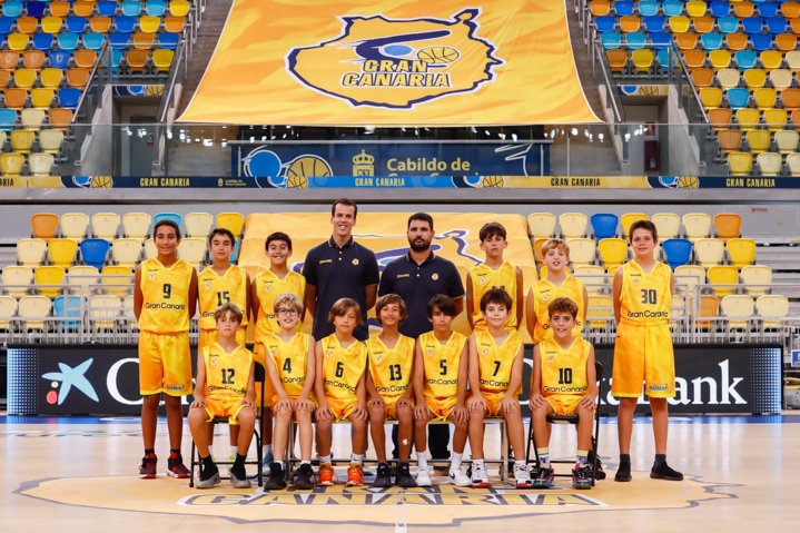 Gran Canaria Claret Minibasket Masculino Azul