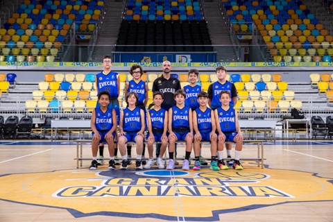 Evecan Gran Canaria Minibasket Azul