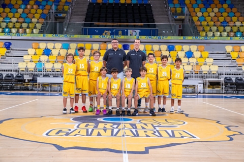 Gran Canaria Claret Preminibasket Masculino Blanco