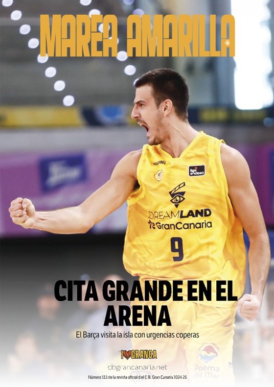 Revista Marea Amarilla - Número 115 - Temporada 2023-2024 - Club Baloncesto Gran Canaria