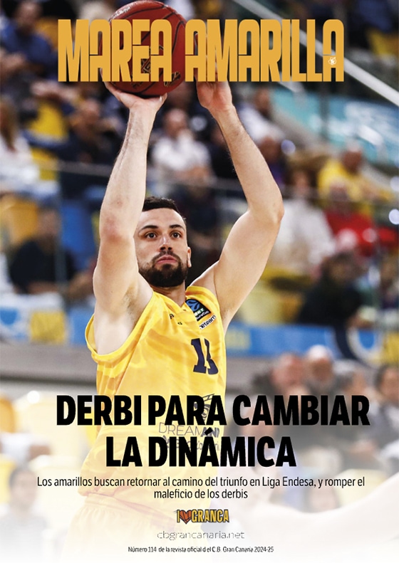 Revista Marea Amarilla - Número 116 - Temporada 2023-2024 - Club Baloncesto Gran Canaria