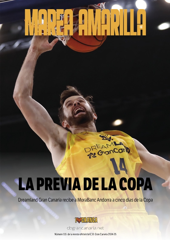 Revista Marea Amarilla - Número 117 - Temporada 2023-2024 - Club Baloncesto Gran Canaria