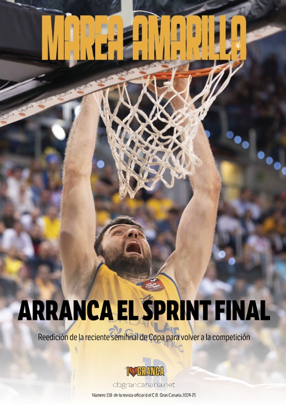 Revista Marea Amarilla - Número 118 - Temporada 2023-2024 - Club Baloncesto Gran Canaria