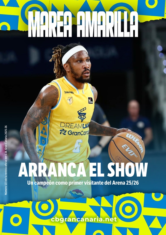 Revista Marea Amarilla - Número 123 - Temporada 2025-2026 - Club Baloncesto Gran Canaria