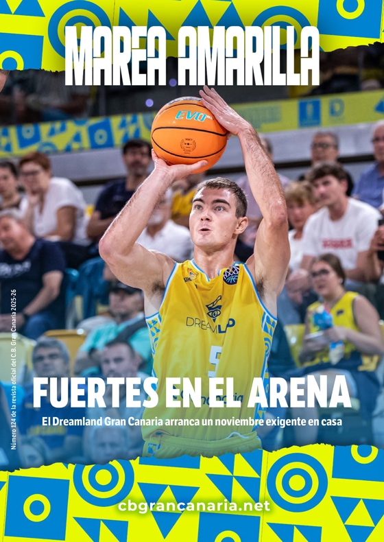 Revista Marea Amarilla - Número 124 - Temporada 2025-2026 - Club Baloncesto Gran Canaria