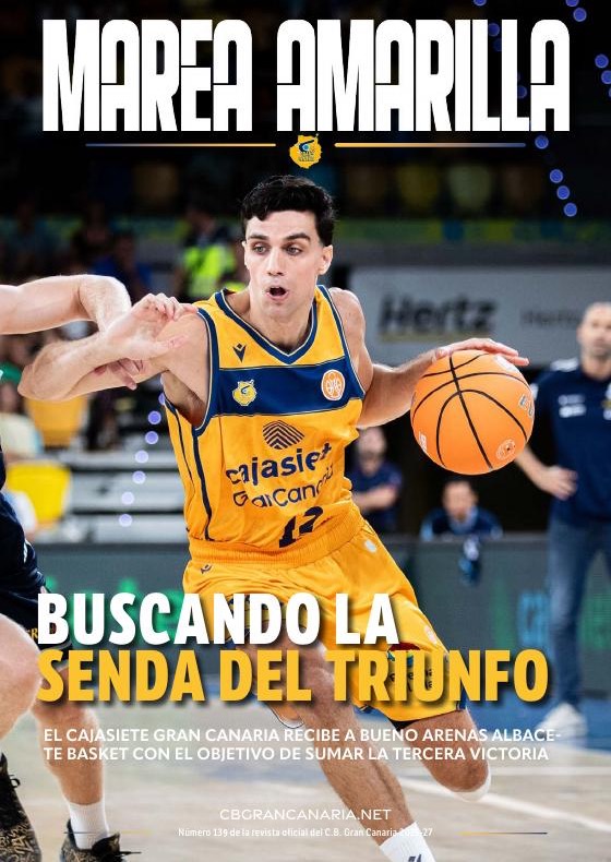 Portada del número 139 de la Revista Marea Amarilla, temporada 2026-2027