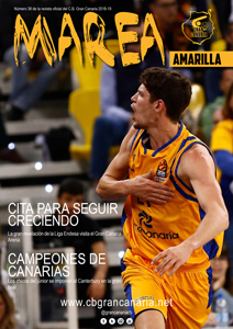 Portada del número 38 de la Revista Marea Amarilla, temporada 2018-2019