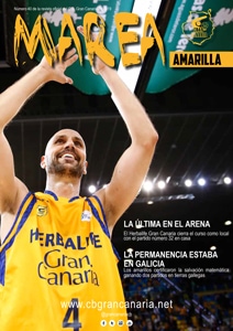 Portada del número 40 de la Revista Marea Amarilla, temporada 2018-2019