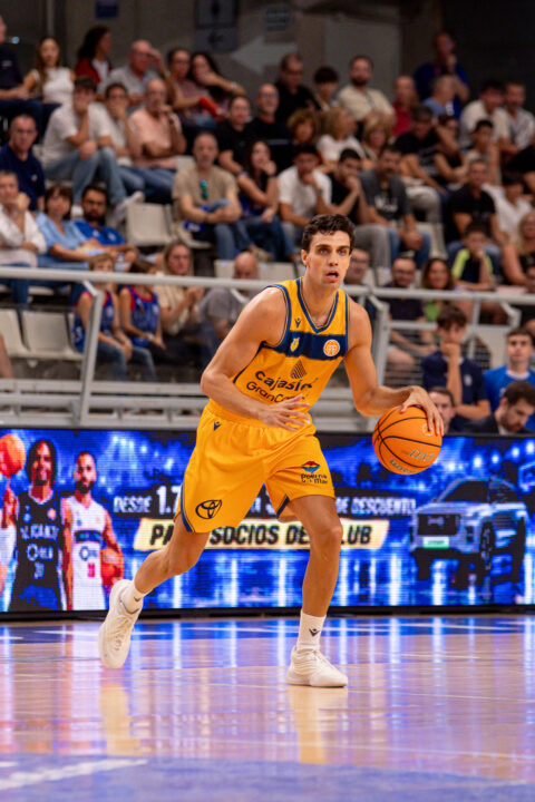 Imagen del partido ante HLA Alicante